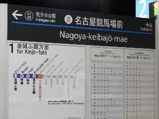 名古屋競馬場前駅