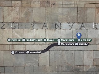 20 Yanvar metrostansiyası