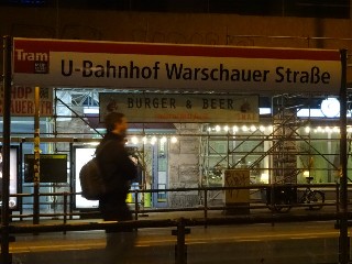 Haltestelle U-Bahnhof Warschauer Straße