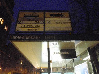 Kapteeninkadun raitiopysäkki