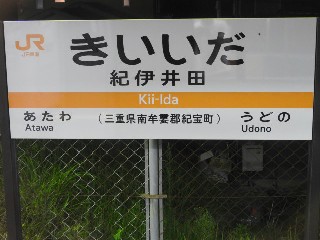紀伊井田駅
