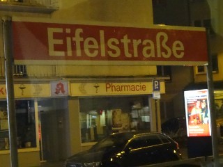 Haltestelle Eifelstraße