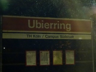 Haltestelle Ubierring