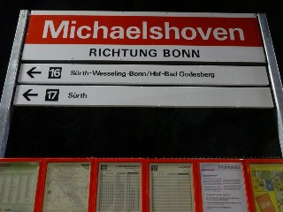 Haltestelle Michaelshoven