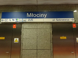 stacja «Młociny»